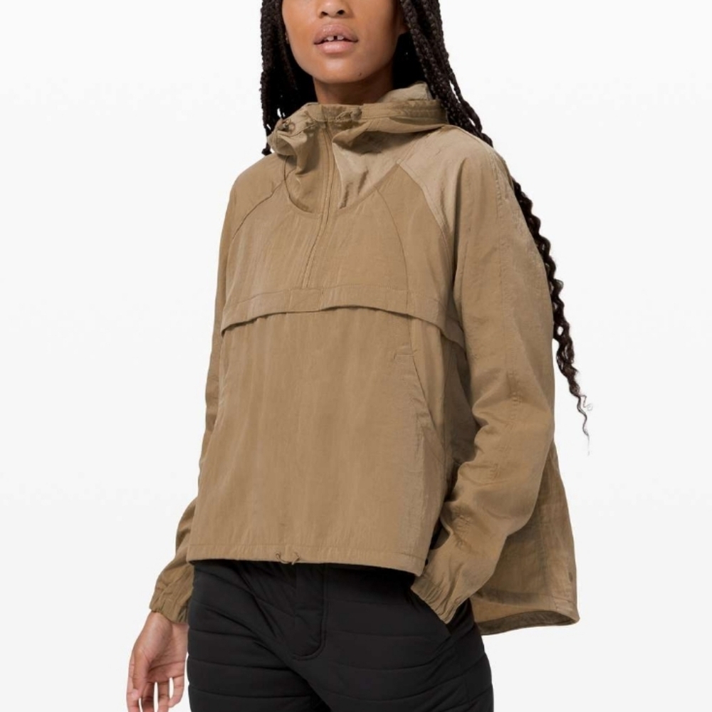 Lululemon Seek Vistas 1/2 Zip Jacket  Frontier